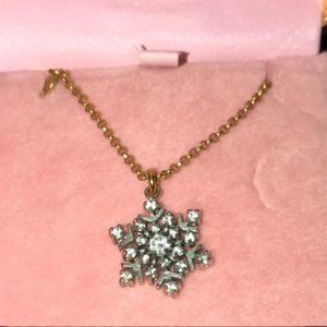 Juicy Couture Snowflake Necklace